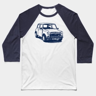 Vintage Mini Cooper Baseball T-Shirt